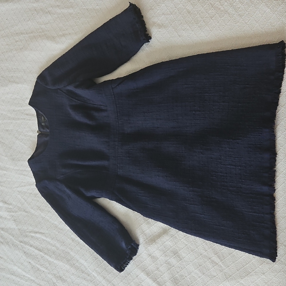Elegant Navy Blue Dress